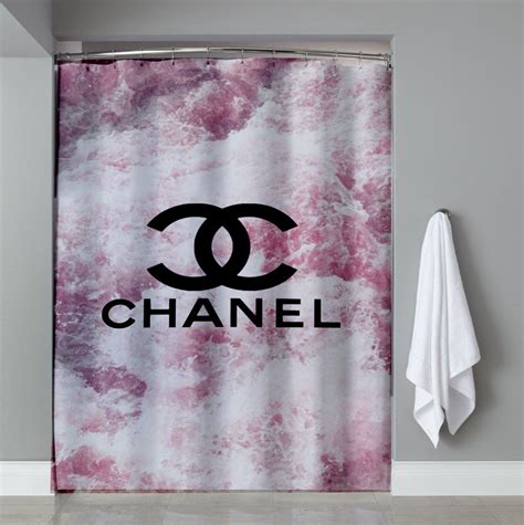 Chanel hot pink curtains